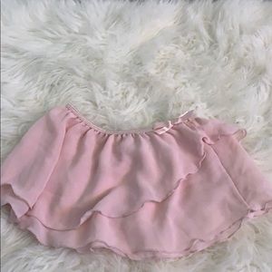 ballet skirt for over leotard